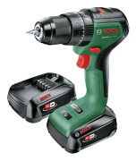 Bosch Home and Garden UniversalImpact 18V-60 06039D7102 Borrskruvdragare batteri, Skruvdragare batteri 18 V 2.0 Ah Li-I