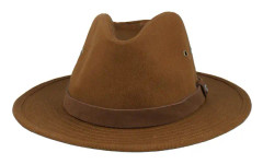 Brixton - Brun traveler Hatt - Messer X Adventure Desert Palm Traveller @ Hatstore