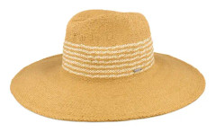 Barts - Beige straw Hatt - Kayley Hat Natural Straw Hat @ Hatstore