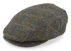 Brixton - Brun flatcap Keps - Hooligan Washed Black/Desert Palm Snap Cap @ Hatstore