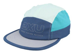 2XU - Blå 5panel Keps - Light Speed Cap Moonlight/Glacier 5-Panel @ Hatstore