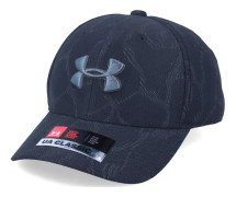 Under Armour - Svart flexfit Keps - Kids Printed Blitzing 3.0 Black/Jet Gray Flexfit @ Hatstore