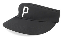 Puma - Svart visor Keps - P Black/Bright White Visor @ Hatstore
