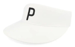 Puma - Vit visor Keps - P Bright White/Black Visor @ Hatstore