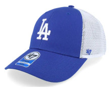 47 Brand - MLB Blå trucker Keps - Kids Los Angeles Dodgers Branson Mvp Royal Trucker @ Hatstore
