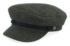 Brixton - Grön vega Keps - Fiddler Cap Moss/Black Vega Cap @ Hatstore