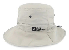 Jack Wolfskin - Beige bucket Hatt - Diskovera Hat Misty Green Bucket @ Hatstore
