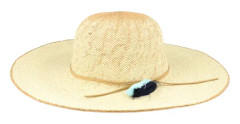 Barts - Beige straw Hatt - Alecan Paper Natural Sun Hat @ Hatstore