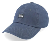 Mountain Hardwear - Blå unconstructed Keps - Logo Dark Storm Dad Cap @ Hatstore