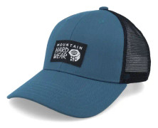 Mountain Hardwear - Blå trucker Keps - Logo Hat Dark Caspian Trucker @ Hatstore