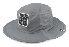 Salty Crew - Grå bucket Hatt - S-hook Boonie Grey Bucket @ Hatstore