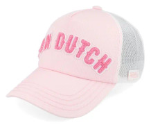 Von Dutch - Rosa trucker Keps - Kids Logo Patch Pink Trucker @ Hatstore