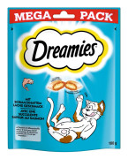 Dreamies Cat Treats Big Pack 180 g - Ekonomipack: Lax (6 x 180 g)