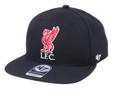 47 Brand - Football Svart snapback Keps - Hatstore Exclusive x Liverpool Captain No Shot Black Snapback @ Hatstore