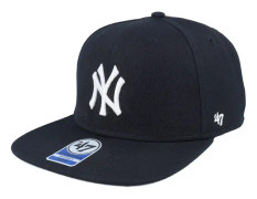 47 Brand - MLB Svart snapback Keps - Kids New York Yankees Lil Shot Captain Black Snapback @ Hatstore