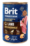 BRIT Premium by Nature Lamb with Buckwheat - Wet dog food - 400 g