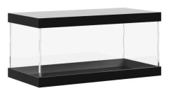 vidaXL Akryllåda transparent 30x15x14 cm