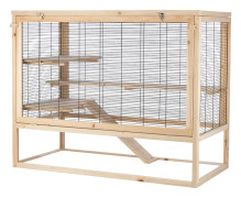 Trixie bur med flera nivåer för möss - ca L 100 x B 80 x H 50 cm