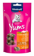 Kattgodis VITAKRAFT CatYums kyckling och kattgräs 40g