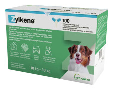 VETOQUINOL Zylkene 100 tablets 10-30kg - dog formula- 225mg