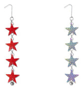 Pentagram Reflektors Fågelskrämma Spinner Flerfärgad