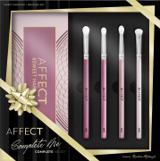 Complete Me set ögonskuggspalett + ögonsminkborstar 4 st.