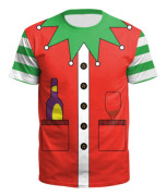 Kortärmad Jultröja för Kvinnor och Män - Casual Pullover G 3XL