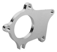 Turbo Flang Adapter i Rostfritt Stål TOGE70016 för T04E T3/T4 430 TURBO