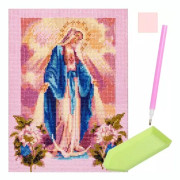 5D DIY Mosaic Diamond Painting - Jungfru Maria