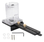 Träfräsbas CNC 8mm Stiftspårsbas med 2,5mm Spikhål för 65mm Diameter Trimmer