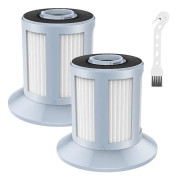 2156A Dammsugarfilter Ersättning Kompatibel med Bissell 2156A, 1665, 16652, 1665W Zing Behållar Dammsugare, Jämför med Del 1613056, 2-pack