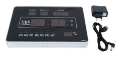 GOTOTOP digital kalenderklocka Multifunktionell elektronisk digital kalender Klocka Temperaturdisplay