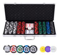 Pokerset Silver Star Low Stakes 500