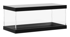 vidaXL Akryllåda transparent 34x16x14 cm