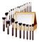 Zinfandel Makeup Tool set med makeupborstar T285 25 st. + kista