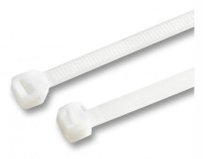 Sats med 150 kraftiga buntband, 7,8x370 mm (vita, extra breda)