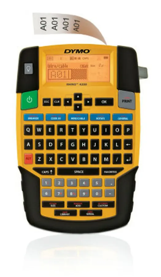 Professional Electric Label Maker Dymo 4200