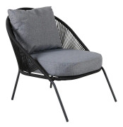 LINDOS Fåtölj Svart
