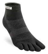 INJINJI RUN LIGHTWEIGHT MINI-CREW Black, tåstrumpor löpning