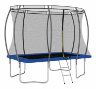 vidaXL Studsmatta rektangulär 274x183x76 cm 150 kg