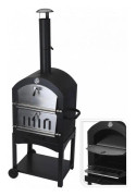 Kolgrill med stenugn BBQ Classics 1864VA