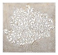 Väggdekoration DKD Home Decor Träd MDF (120 x 4 x 120 cm)