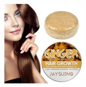 3st Ginger Shampoo Bar, för återväxt av ingefära hår, Solid Shampoo Bar för torrt skadat hår