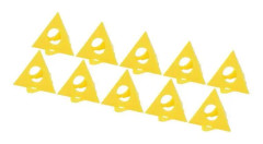 Hililand Mini Cone Paint Hållare 10st Mini Cone Paint Hållare Stativ Målare hälla färg Canvas Support