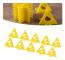 Drfeify Mini Cone Paint Holder Set 10st Mini Cone Paint Holder Stand Painter Pouring Paint Canvas