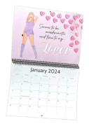 2024-kalender Taylor Swift The Eras Tour-kalender för fans
