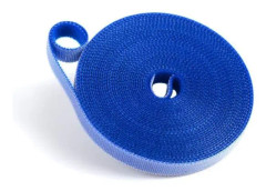 Blå - 5M Nylon Trädgårdsväxtband Tejpstöd Blommafixerande vajer