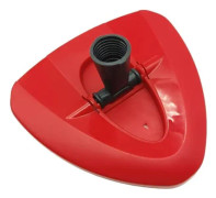 Ersättningsbas för roterande triangeltvättmopphuvud, plastbas kompatibel med Spin Mop Easy VVring 1-tankssystem
