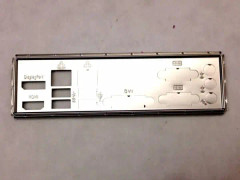 Supermicro MCP-260-00070-0N, Skena för I/O-anslutningar, Grå, X10SLV
