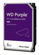 WD Purple WD64PURZ - Hårddisk - 6 TB - övervakning - intern - 3,5" - SATA 6Gb/s - 5400 rpm - buffert: 256 MB